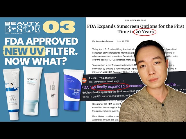 Reacting to New FDA Approved UV Filter & Where to Buy Korean Sunscreens in the U.S.? ☀️