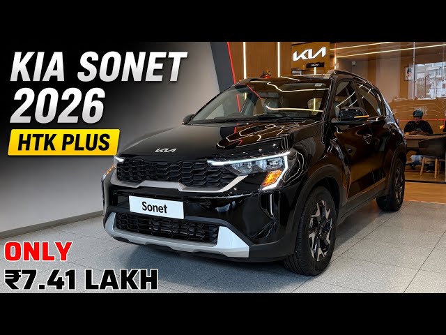 New 2026 Kia Sonet Htk Plus Diesel Review || Sunroof || Price Mileage Features | Kia Sonet 2026