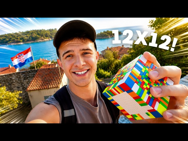 HOW I SOLVED A 12x12 RUBIK'S CUBE IN CROATIA!