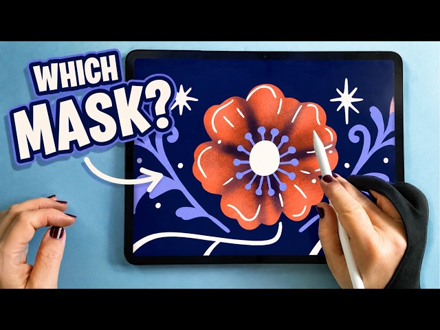 Alpha Lock vs Clipping Mask vs Layer Mask in Procreate