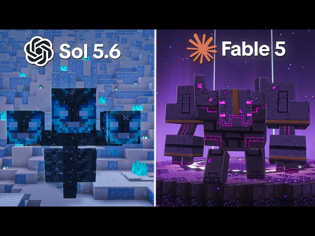 ChatGPT vs Claude Make a New Final Boss in Minecraft