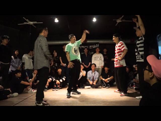 WE 2on2 POPvsLOCK Battle vol 1 POPvsLOCK 4강 Robotronic Harmonix vs Mong Brothers