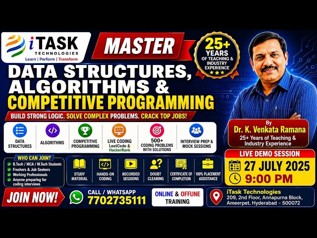 Master DSA Competitive Programming | 500+ Coding Problems | LeetCode & HackerRank | Coding Interview