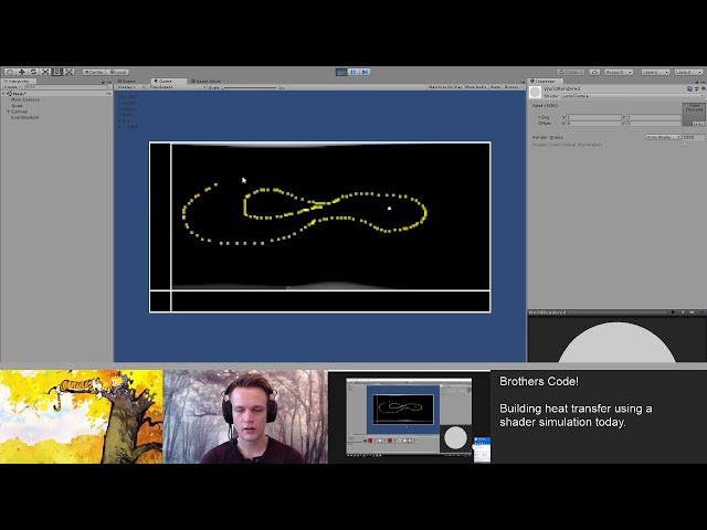 Brothers Code #1 - Shaders in Unity simulating heat transfer (1/2)