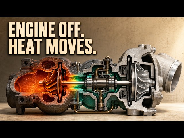 A Turbocharger’s Hardest Minutes Begin After Shutdown