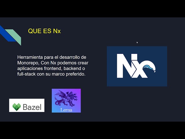 1. Curso Monorepos con Angular 11 - Conceptos