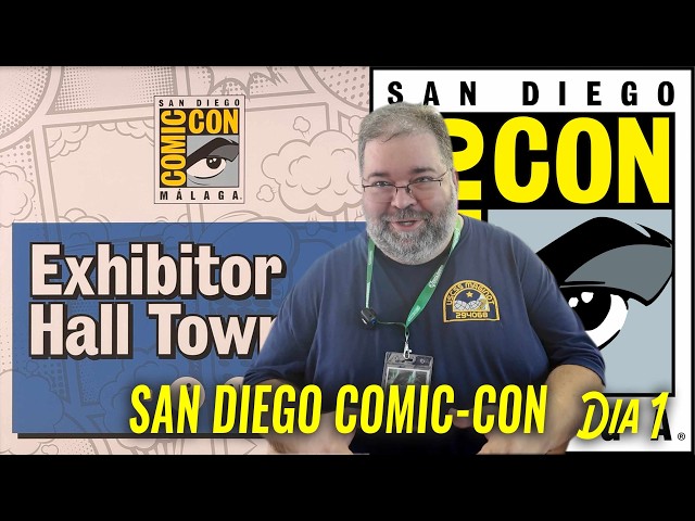 This is what DAY 1 at San Diego Comic-Con Málaga is like! 💥 We tour the Exhibitor Hall
