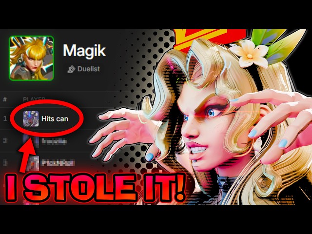 I STOLE THE RANK 1 MAGIK'S ACCOUNT "HITS CAN" (Marvel Rivals)