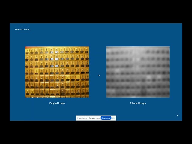 High and Low Pass Filters in the Fourier Domain
