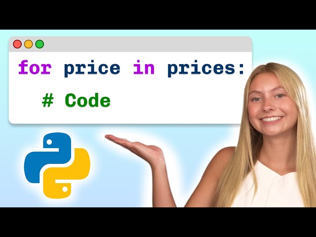 حلقات Python For - شرح مرئي