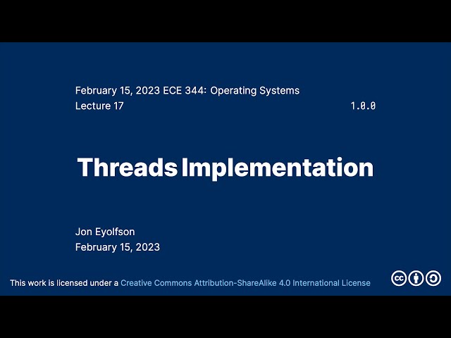 Threads Implementation (2023 Fall ECE 344 Section 2)