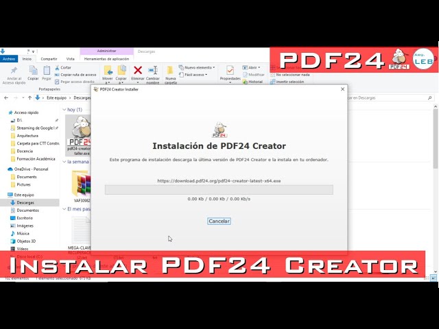 [PDF24]-Download and Install PDF24 Creator