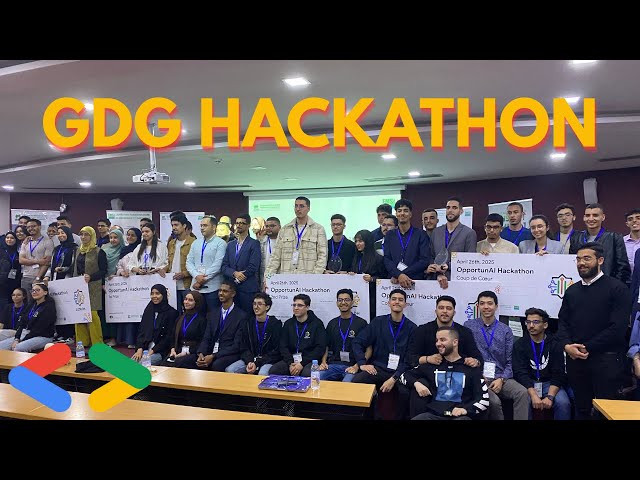 My Experience at GDG Hackathon | OpportunAI