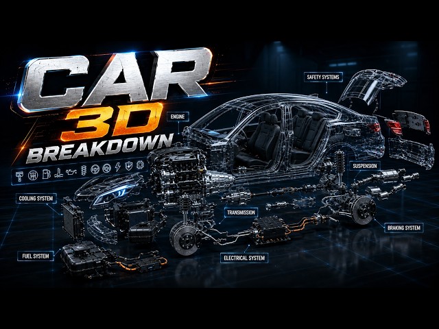 Car 3D Breakdown — Inside Every Major System Explained