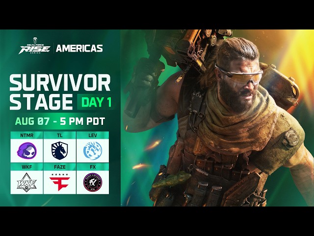 Delta Force Rise Series | AM | 2026 S1 | Survivor Stage Day 1