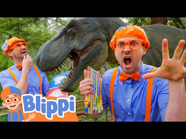 Can Blippi Find All the Dinosaurs? 🦖 Educational Fun at the Prehistoric Forest!