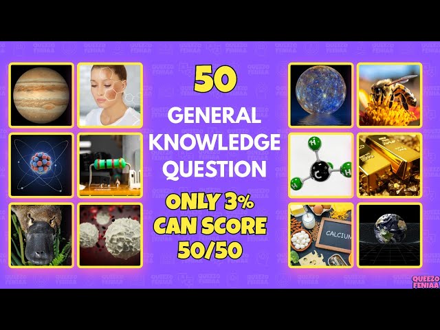 Only 3% Can Get 50/50 On This Science & General Knowledge Quiz! 🧠 #quiz2026