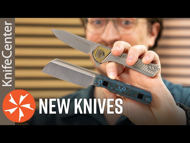 Shiny New Brands - New Knives August 6th, 2026 at KnifeCenter