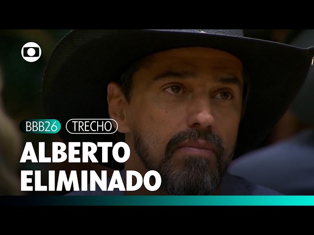 Alberto Cowboy is the tenth eliminated contestant from BBB 26 with 67.95% of the votes | BBB 26 |...