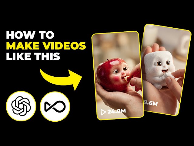 How To Make Food Eating Itself Videos With AI (Fast Tutorial)