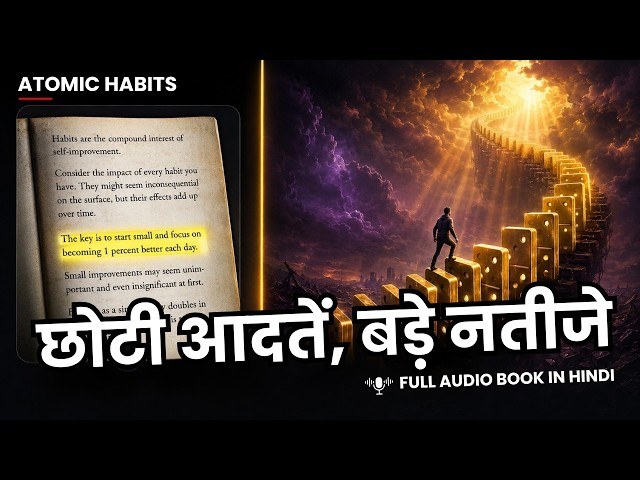 छोटी आदतें, बड़े नतीजे — ज़िंदगी बदलने का Formula | Atomic Habits Hindi