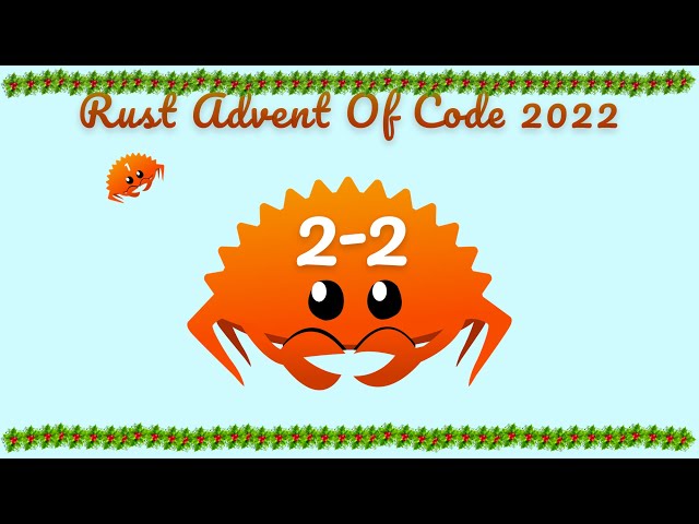 Jour 2 (enum, match) — Partie 2 — Rust Advent Of Code 2022