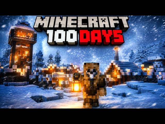 Can I Survive 100 Days in Minecraft's Endless Winter?