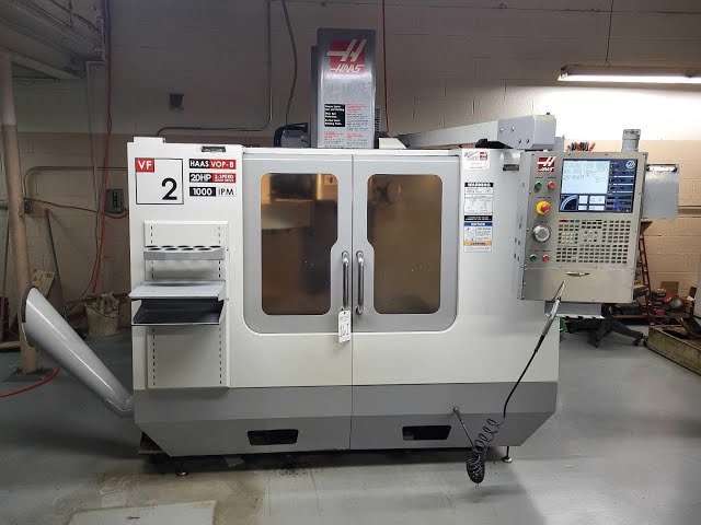 Haas VMCs & Turning Centers from Machine Shop Closures Auction Lot 161-2006 HAAS VF 2B CNC VMC