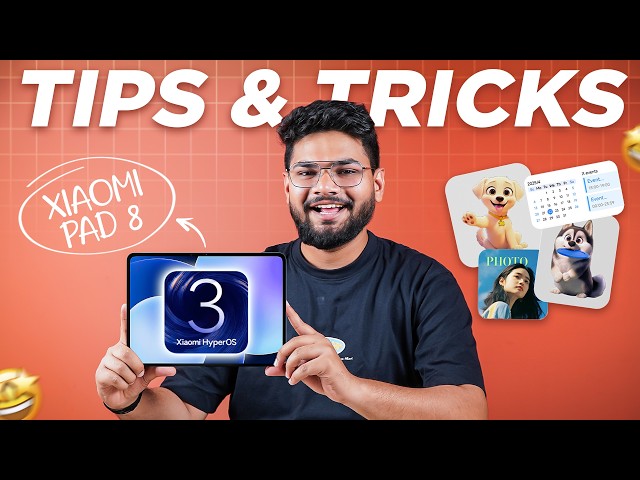 Xiaomi Pad 8 HyperOS 3 tips and tricks in Hindi - Full guide 😳