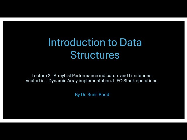 Dynamic Array List