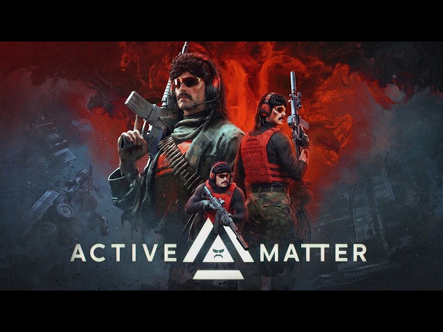 🔴DR DISRESPECT - ACTIVE MATTER - SCI-FI EXTRACTION SHOOTER