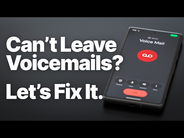 Can't Leave a Voicemail for Someone? Here's Why (And How to Fix It)