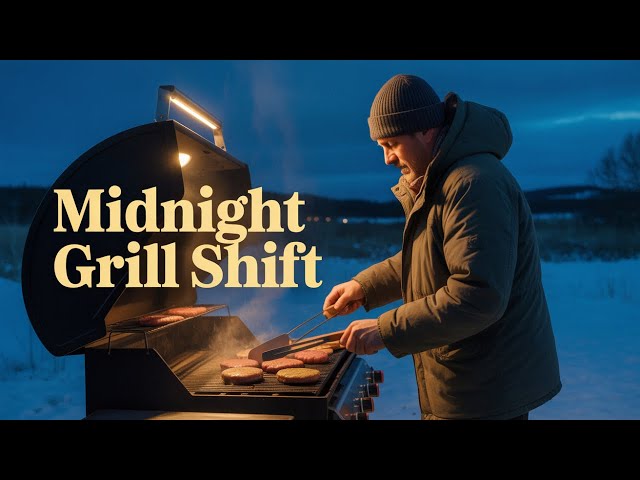 12-Hour Night Shift to Midnight Grill | Extreme Cold | Life After Divorce