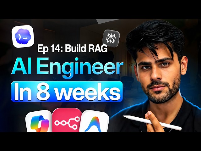 Ep 14 | Build Your First RAG SYSTEM! | Free AI Engineer Course | 8 Weeks