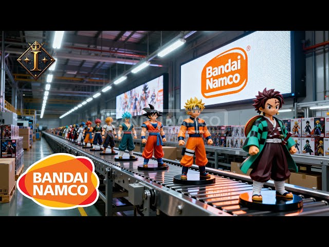 How Bandai Action Figures Are Made - you’ll Never See Your Superheroes the same way Again.