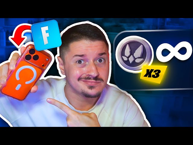 I PLAY FORTNITE on iPHONE for the FIRST TIME & DISCOVER A SECRET 🤩 (iPhone 17 Pro Max)