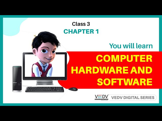 COMPUTER HARDWARE AND SOFTWARE - class 3 chapter 1 (English)