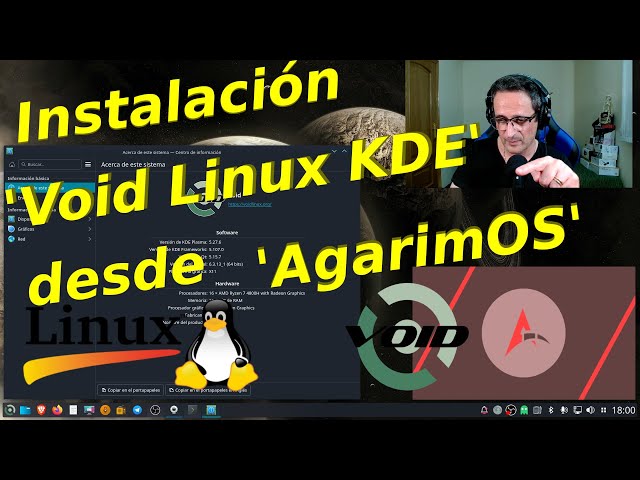 Installing 'Void Linux' Plasma from 'AgarimOS'. I'm returning to Void.