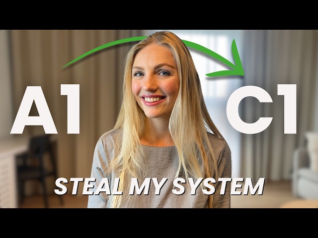 I learned 3 languages to C1 with a 30-minute routine, so you can just copy me