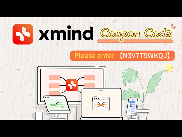 XMind Coupon Code 2026｜Enter【N3V7T5WKQJ】 to Save Instantly! Get Discounts on Pro / Premium Plans