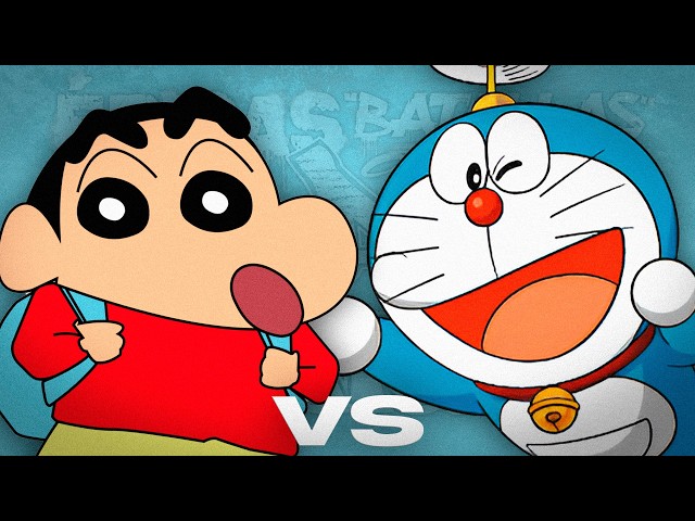 Shin Chan vs Doraemon. Épicas Batallas de Rap del Frikismo | Keyblade ft. Cyclo
