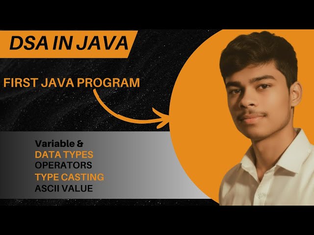 First Java Program - Input/Output, Debugging and Datatypes