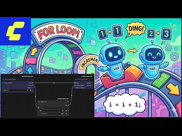 Learn How to Use For Loops in ComfyUI - Complete Beginner-Friendly Guide 2025