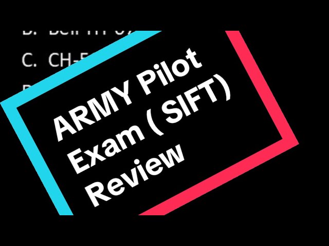 Army Aviation officer Test ( SIFT) Questions Review #siftexam#SIFTprep