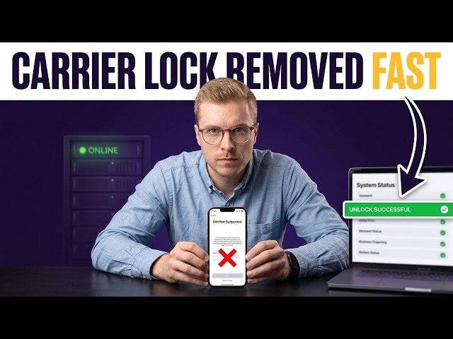 Remove iPhone Carrier Lock: Online Unlock Trick (Works on Any Network)