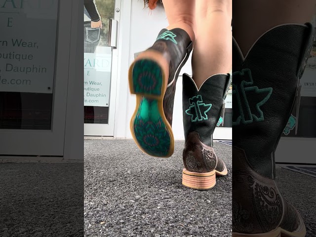 Tin Haul Women's Paisley Breeze Mandala Sole Square Toe Boot 14-021-0007-1492 BR