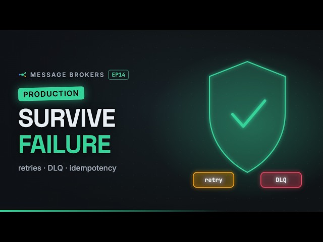 Retries, Dead-Letter Queues & Idempotency — Reliable Messaging | Interview Prep