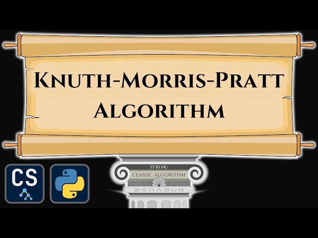 Knuth Morris Pratt Algorithm Visualization | Step by Step Python Code Animation