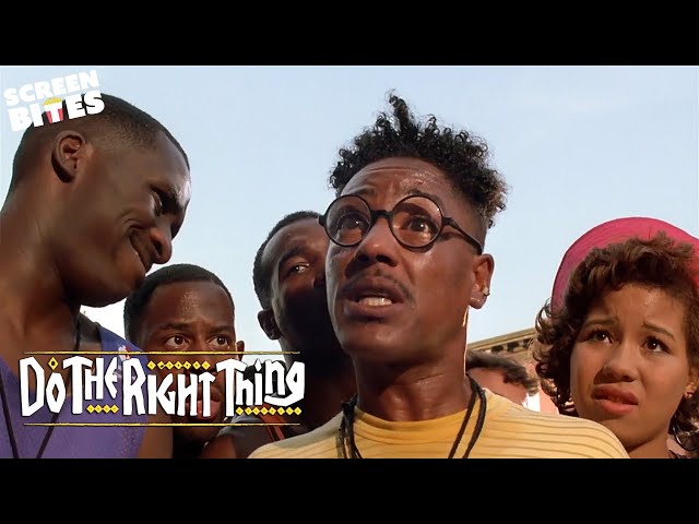 Buggin' Out's Sneakers Get Scuffed | Do The Right Thing (1989) | Screen Bites