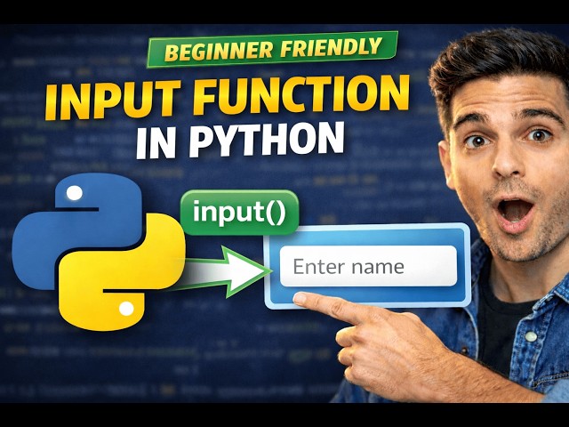 Python Input Function Explained in Hindi | input() Function in Python for Beginners #13